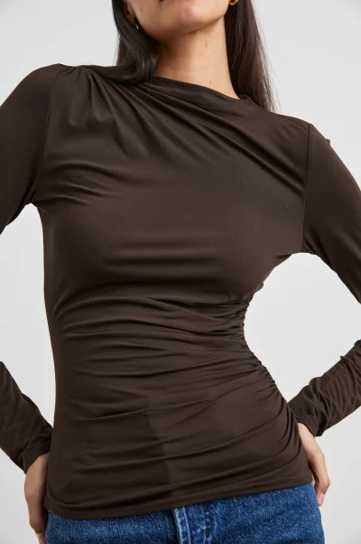 Joelle Top in Espresso - Image 4