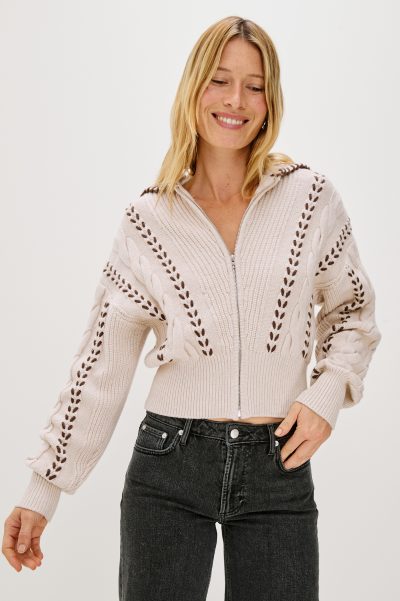 Lune Zip Up Cardigan - coming fall'25 - Image 2
