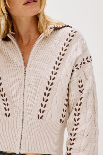 Lune Zip Up Cardigan - coming fall'25 - Image 4