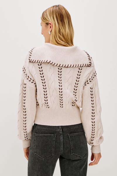 Lune Zip Up Cardigan - coming fall'25 - Image 3
