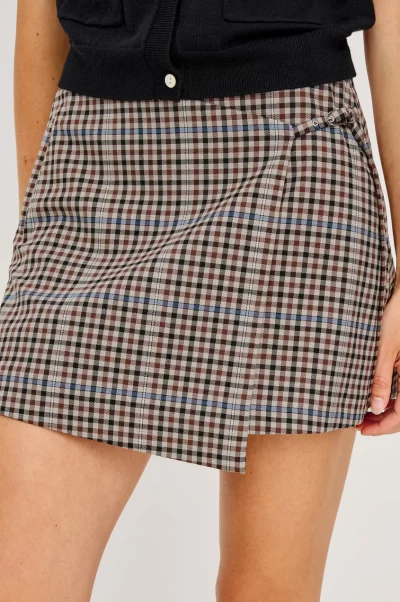 Nila Check Skirt - coming fall'25 - Image 5