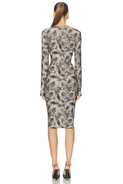 Lucas Shirred Knee Dress - Image 2