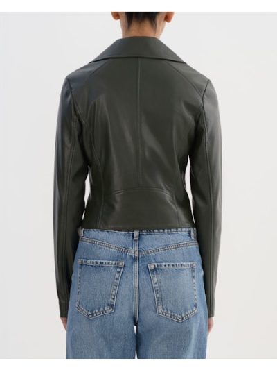 PASCALE Fitted Jacket in dark olive - coming soon - Image 2