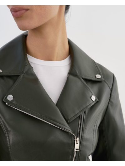 PASCALE Fitted Jacket in dark olive - coming soon - Image 4