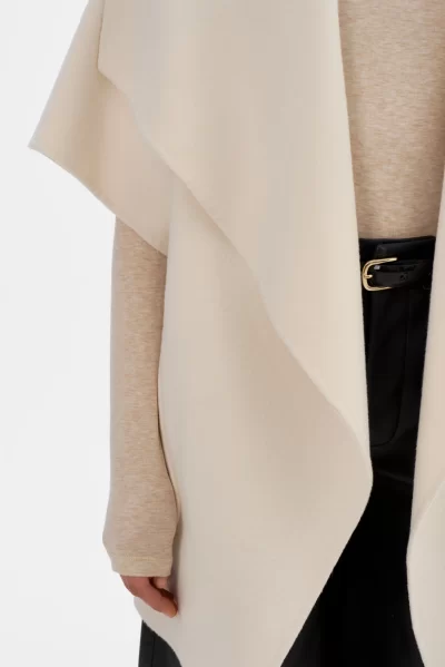 PENELOPE Wool Coat in whisper white - coming soon - Image 4