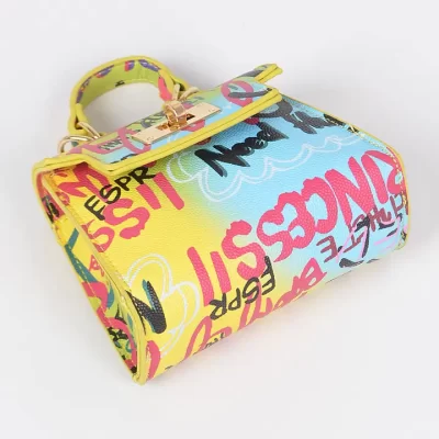 Candy Graffiti Mini Handle Bag - Image 3