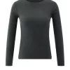 Taleen Fine knitted top in oyster - Image 8