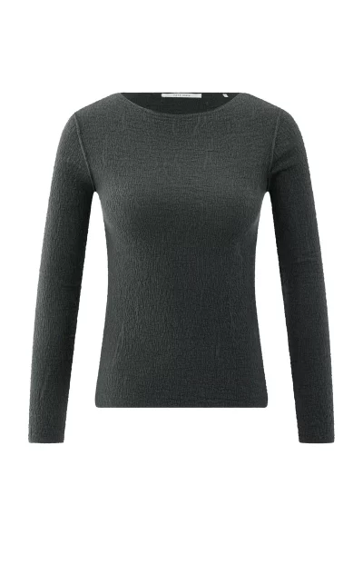 Taleen Fine knitted top in oyster - Image 8