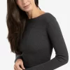 Taleen Fine knitted top in oyster - Image 5