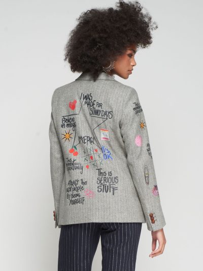 HELEN GARFFITI JACKET - COMING FALL'25 - Image 4