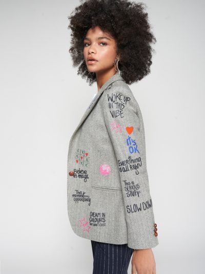 HELEN GARFFITI JACKET - COMING FALL'25 - Image 3