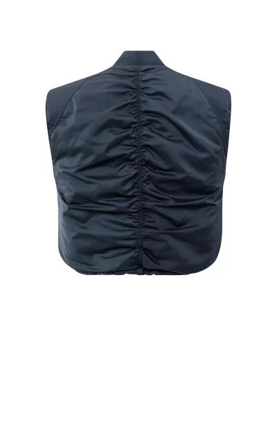 Camden Reversible Vest in inkwell blue - Image 9