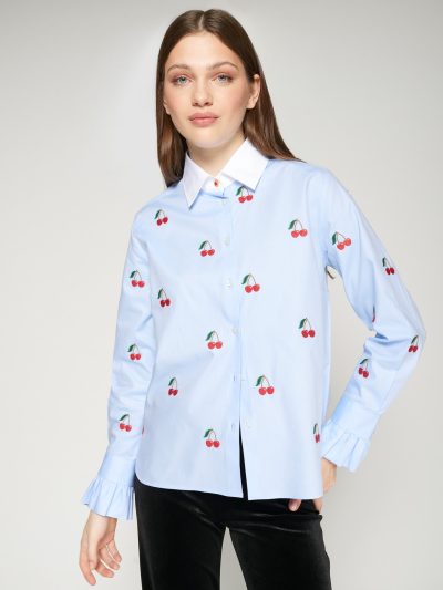 ALBA CHERRY SHIRT - COMING FALL'25 - Image 4