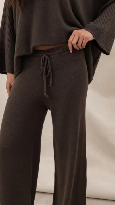 Micha Trousers - Dark Espresso - Image 3