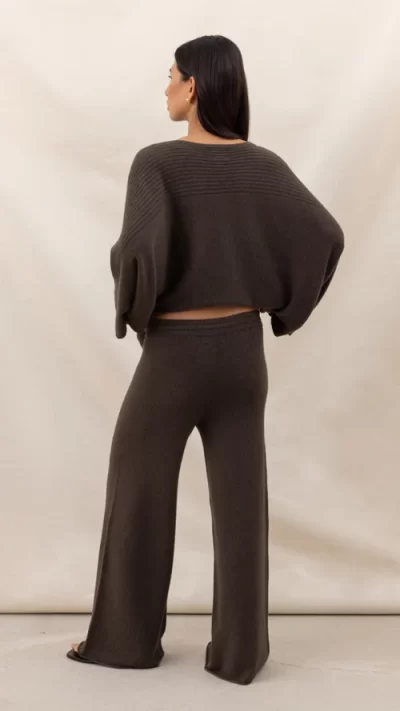 Micha Trousers - Dark Espresso - Image 2