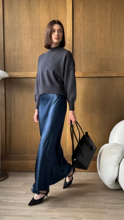 Lottie Sweater - Carbon - Image 7