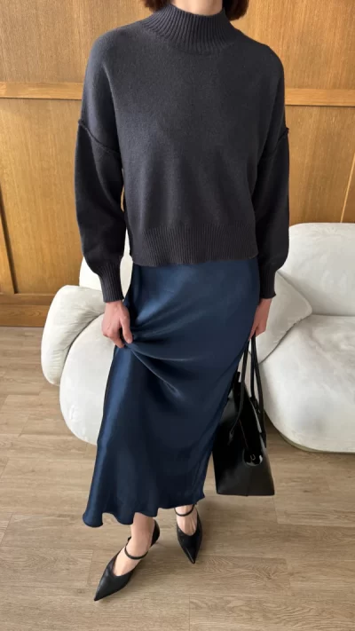 Lottie Sweater - Carbon - Image 8
