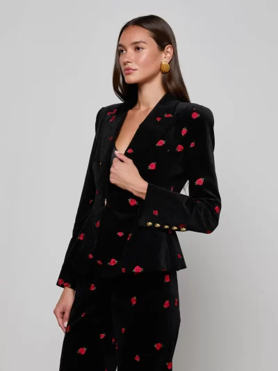 Kaisley Velvet Blazer - Image 7