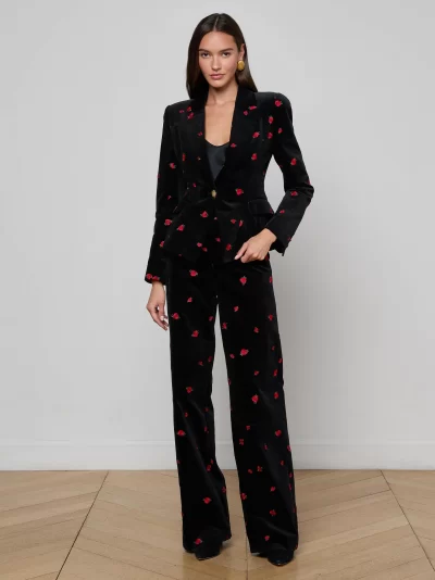 Kaisley Velvet Blazer - Image 5