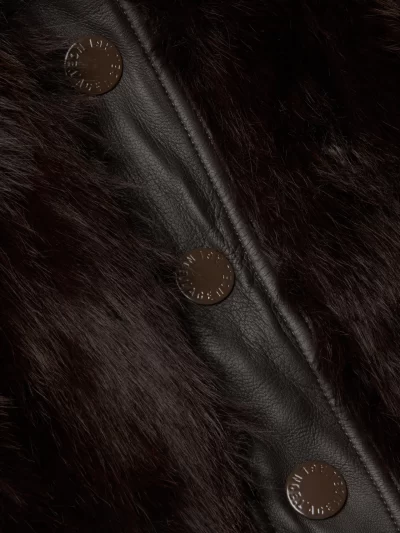 Claira Faux Fur Jacket - sz 4 - Image 3