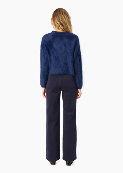 Navy Nial Cashmere Sweater - Image 2