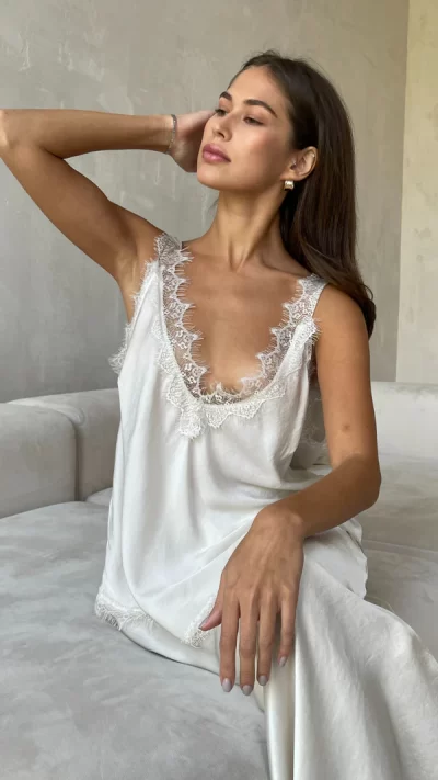Solange Camisole - Cream - Image 10