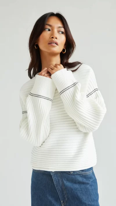 Anna Sweater - Ivory - Image 7