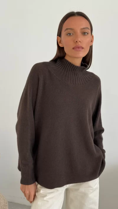 Alma Sweater - Dark Espresso - coming soon - Image 8