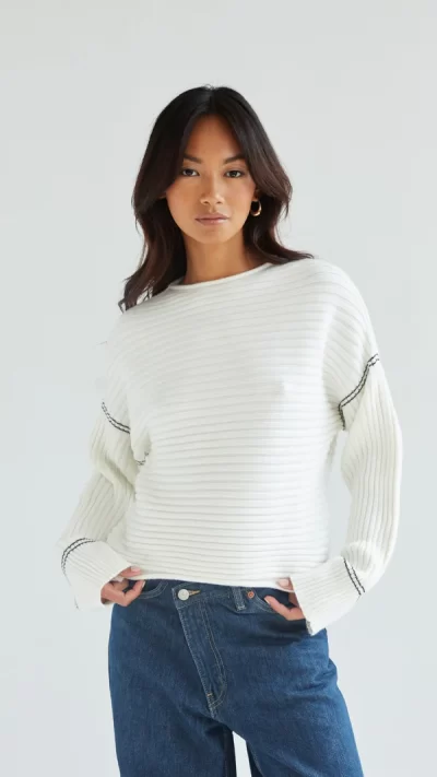 Anna Sweater - Ivory - Image 6