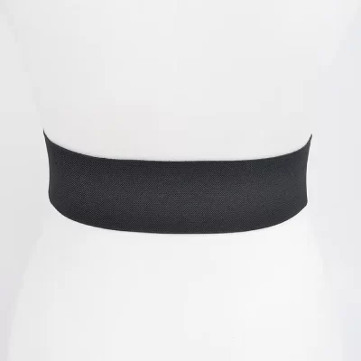 Rhinestone Buckle Elastic Belt - Image 2