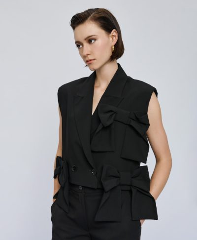 Jessica vest in black - Image 5