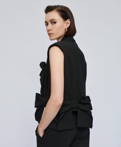 Jessica vest in black - Image 3