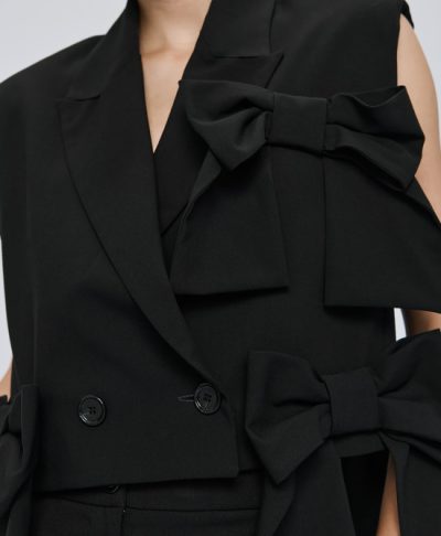 Jessica vest in black - Image 2