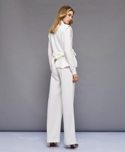jessica vest in off white - Image 4