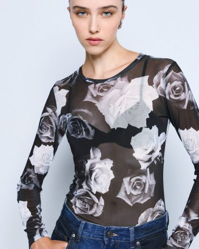 Rose Mesh Top - Image 3
