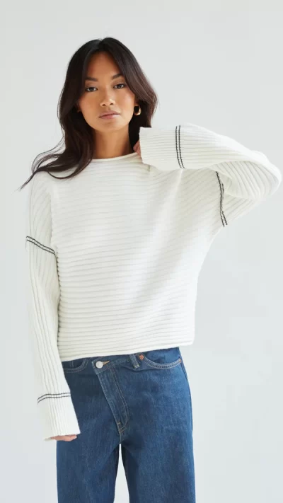 Anna Sweater - Ivory - Image 3