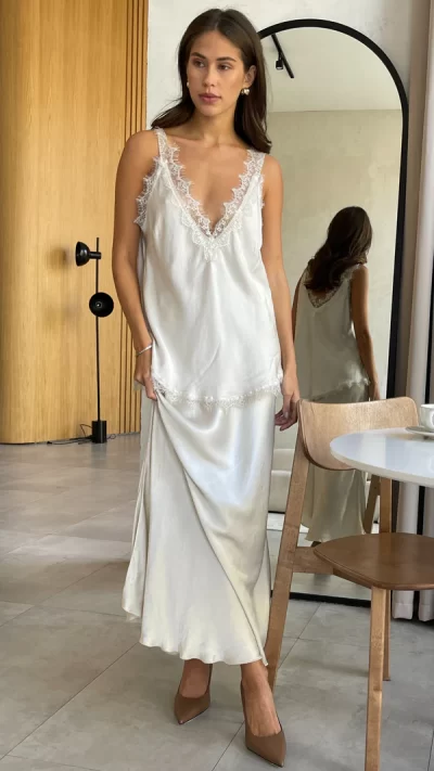Solange Camisole - Cream - Image 6
