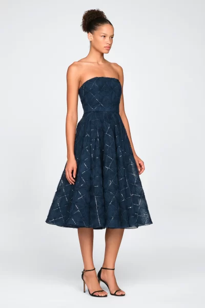 ANNA TEXTURED TULLE COCKTAIL - Image 5