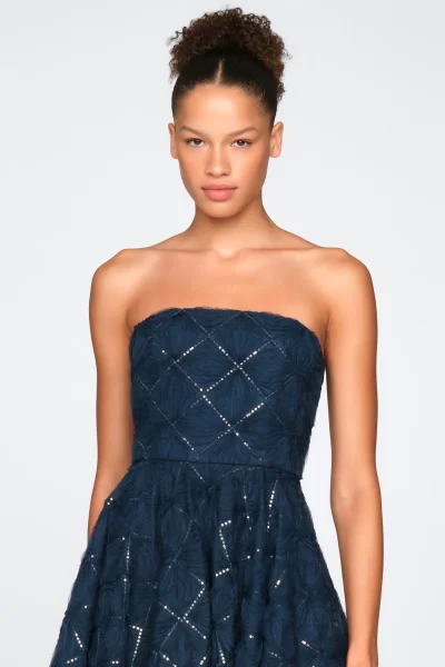 ANNA TEXTURED TULLE COCKTAIL - Image 4