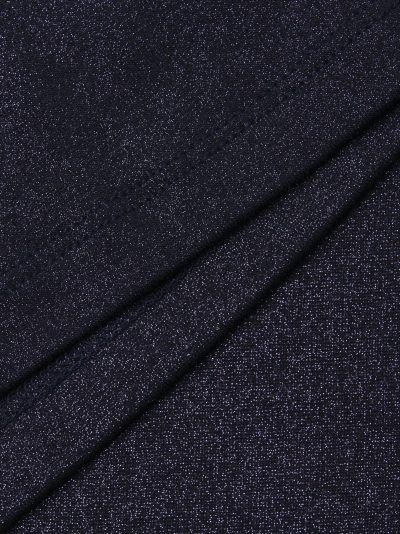 Sayla Metallic Turtleneck in marine - Image 4