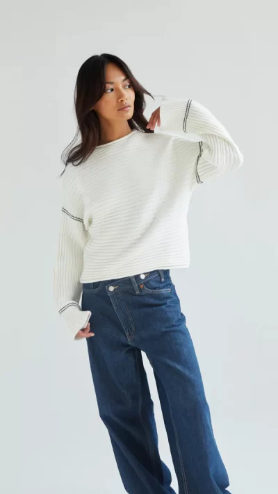 Anna Sweater - Ivory - Image 5