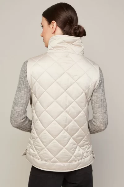 Brielle Quilted Vest in Birch - Image 5