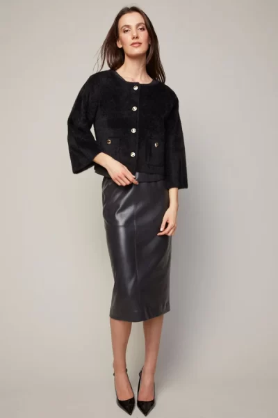 Bronte Cardigan in black - Image 3