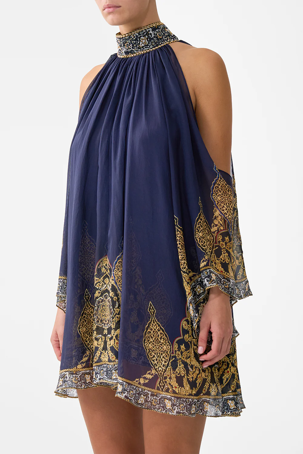 Amandy cold shoulder short dress - Image 4