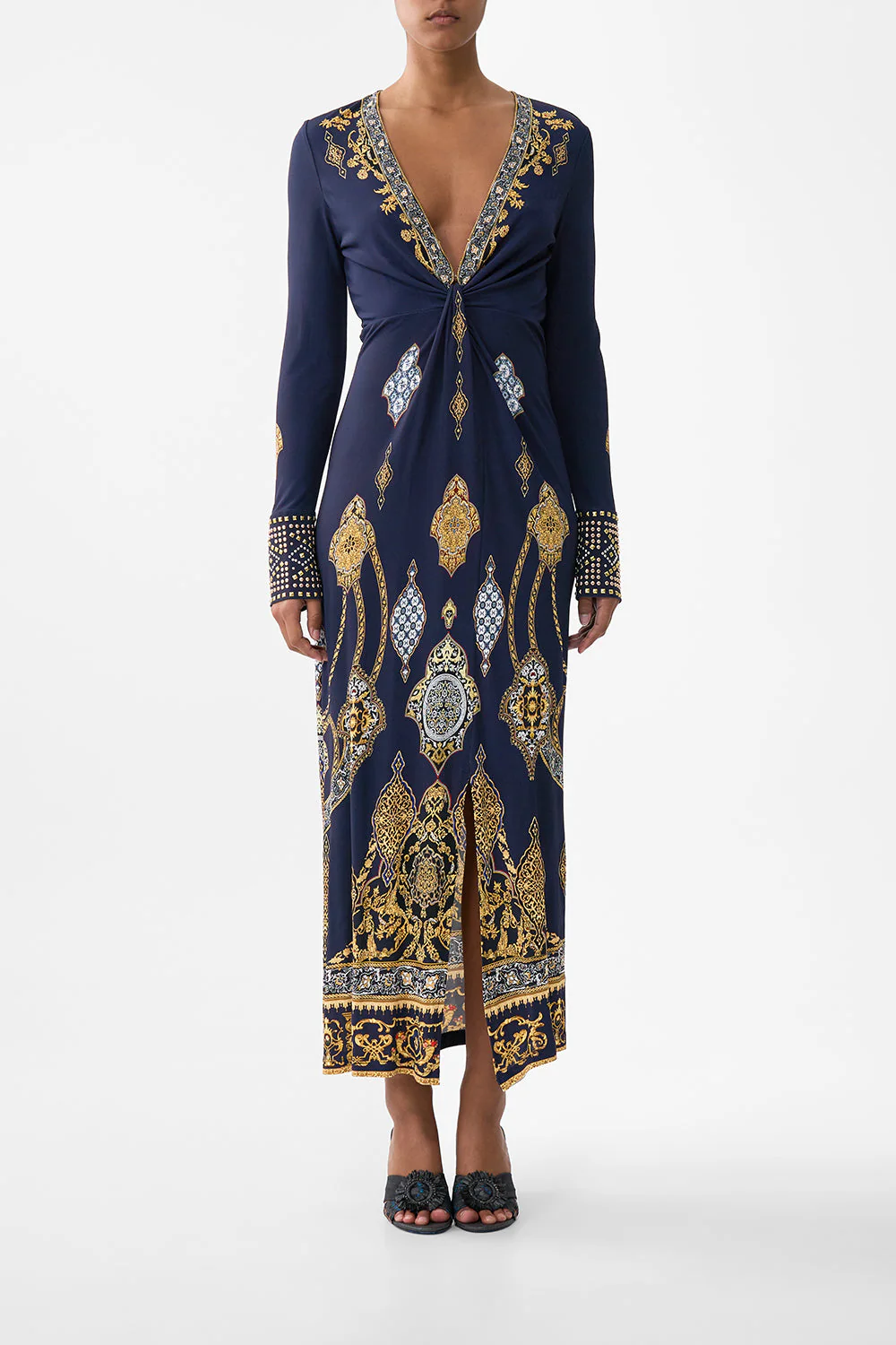 Naika Twist Front Jersey Dress - Image 9