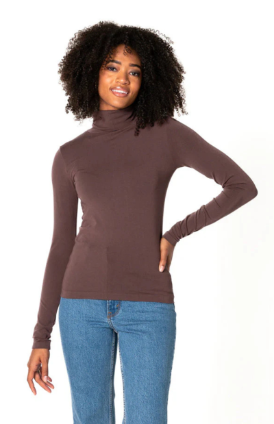 Bamboo Short TN Top in Espresso