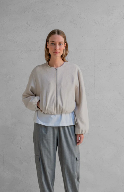 Aya Cardigan in shell