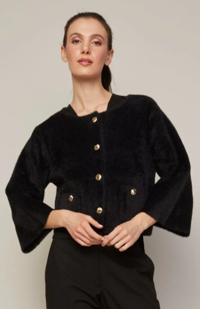 Bronte Cardigan in black