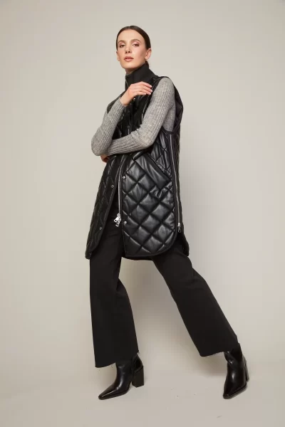 Destiny Vegan Quilted Vest - Image 3