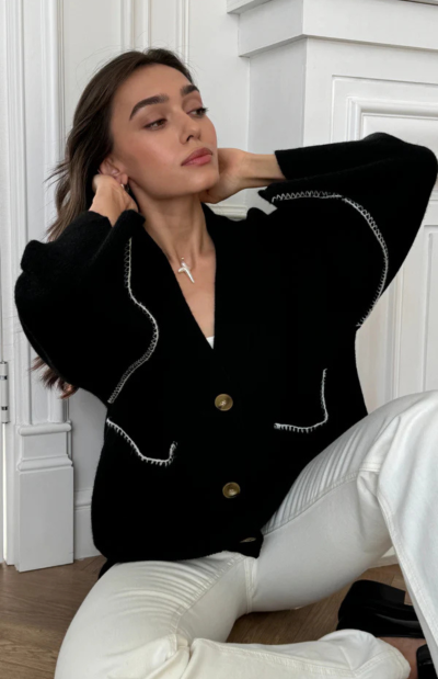 Kassie Cardigan in Black